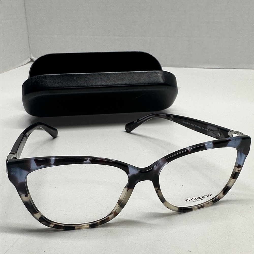 Coach Eyeglasses Glasses Frames HC6120 5559 Blue Tortoise Grey 54-16-140mm - Picture 2 of 11